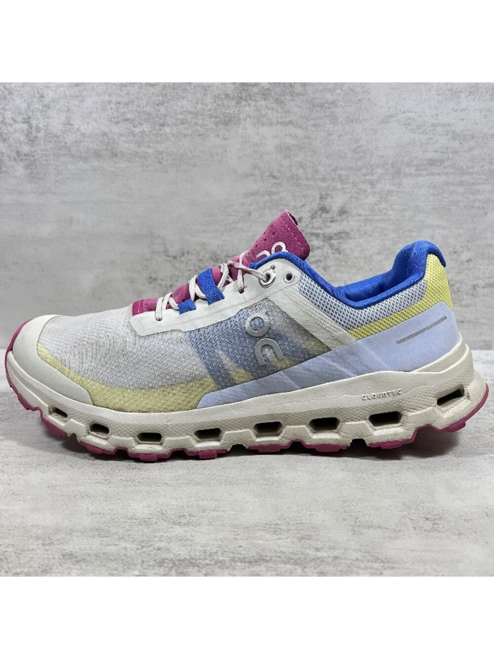 On Cloudvista Trail Running Shoes - Women's Size 8 - White